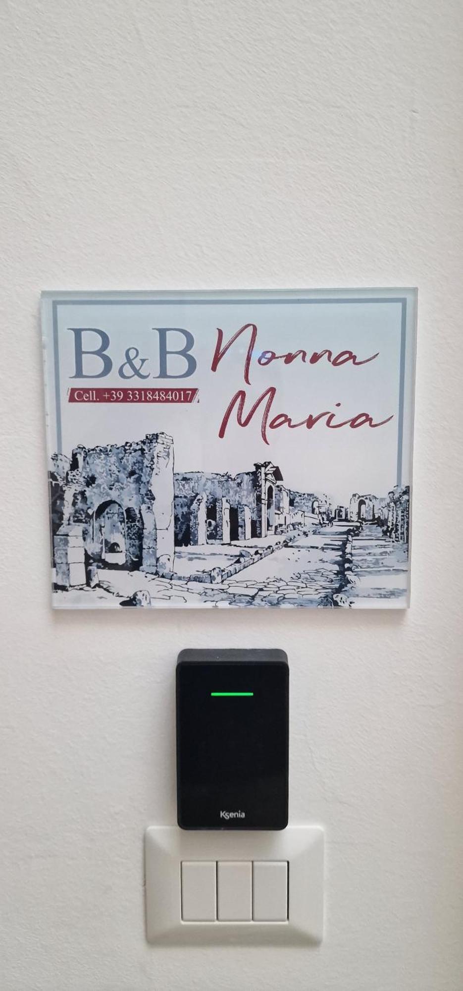 B&B Nonna Maria Pompei Exterior foto